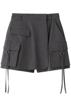 【メゾンスペシャル/MAISON SPECIAL】のSuching Culotte Skirt/スーチングキュロットスカート 人気、トレンドファッション・服の通販 founy(ファニー) ファッション Fashion レディースファッション Fashion for Women スカート Skirts キュロットスカート Culottes & Wide-Leg Shorts パンツ Pants & Trousers ショートパンツ・ハーフパンツ High-Waisted & Relaxed Shorts おすすめ Recommended / Our Picks ショート Short, Short Length スーツ Suit, Formalwear ミニスカート Mini Skirt, Short Skirt エレガント 上品 Elegant thumbnail GRY(グレー)|ID: prp329100003917331 ipo3291000000036123633