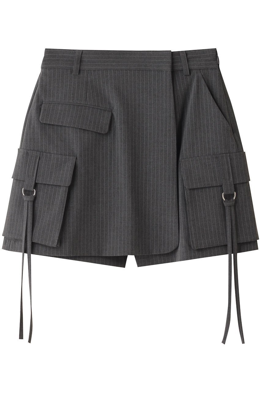 【メゾンスペシャル/MAISON SPECIAL】のSuching Culotte Skirt/スーチングキュロットスカート インテリア・キッズ・メンズ・レディースファッション・服の通販 founy(ファニー) ファッション Fashion レディースファッション Fashion for Women スカート Skirts キュロットスカート Culottes & Wide-Leg Shorts パンツ Pants & Trousers ショートパンツ・ハーフパンツ High-Waisted & Relaxed Shorts おすすめ Recommended / Our Picks ショート Short, Short Length スーツ Suit, Formalwear ミニスカート Mini Skirt, Short Skirt エレガント 上品 Elegant GRY(グレー)|ID: prp329100003917331 ipo3291000000036123633