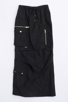 【メゾンスペシャル/MAISON SPECIAL】のPocket Work Skirt/ポケットワークスカート BLK(ブラック)|ID:prp329100003917332