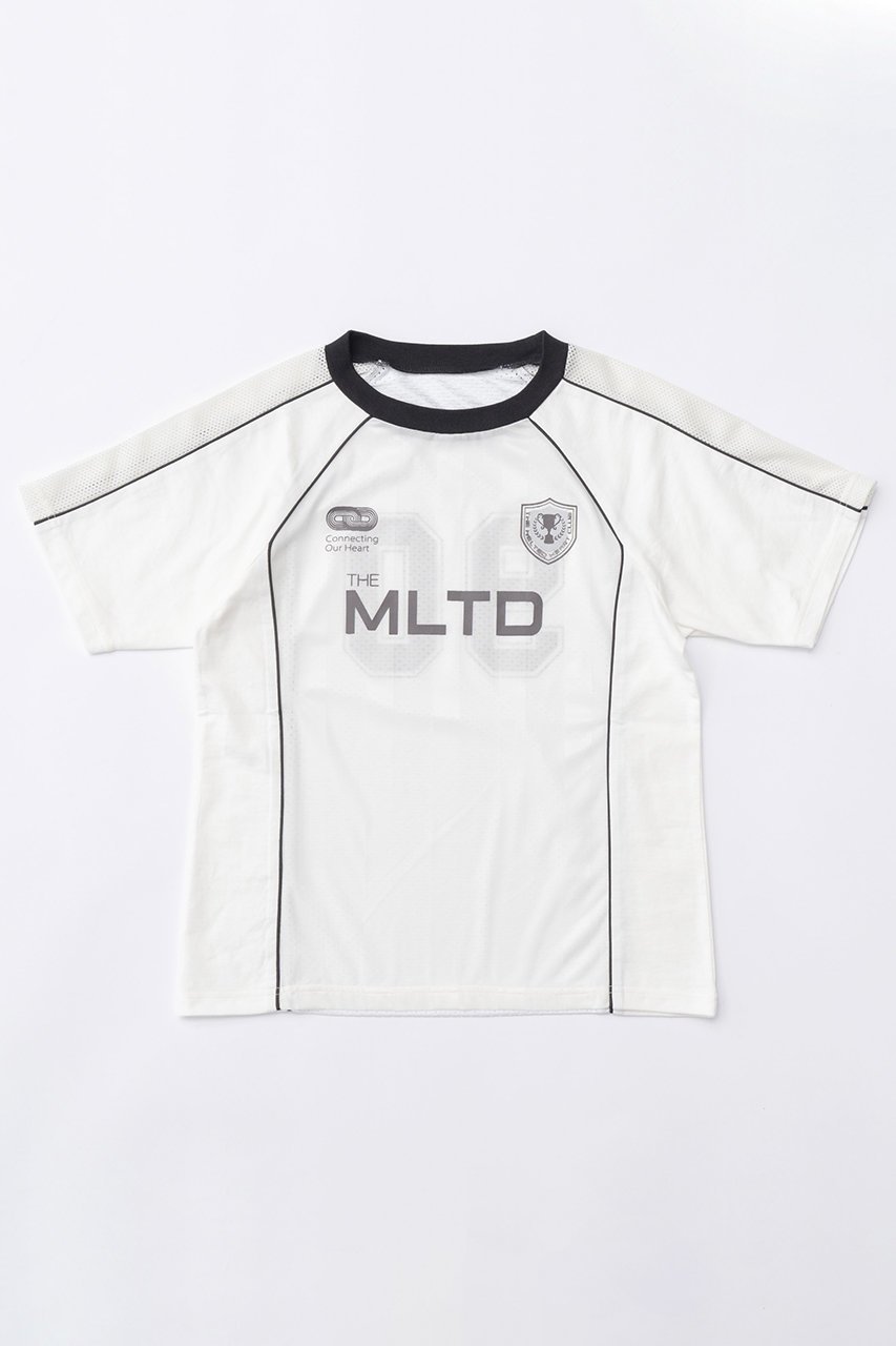 【メゾンスペシャル/MAISON SPECIAL】のMLTD Uniform T-shirt/MLTDユニフォームTEE インテリア・キッズ・メンズ・レディースファッション・服の通販 founy(ファニー) 　ファッション　Fashion　レディースファッション　WOMEN　トップス・カットソー　Tops/Tshirt　シャツ/ブラウス　Shirts/Blouses　ロング / Tシャツ　T-Shirts　カットソー　Cut and Sewn　サッカー　Soccer　ショート　Short　ストレッチ　Stretch　スリーブ　Sleeve　メッシュ　Mesh　再入荷　Restock/Back In Stock/Re Arrival　WHT(ホワイト)|ID: prp329100003917340 ipo3291000000025854638