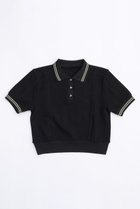 【メゾンスペシャル/MAISON SPECIAL】のShort Length Polo Shirt/ショートポロシャツ BLK(ブラック)|ID: prp329100003917341 ipo3291000000025854640