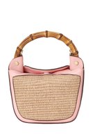 【アナイ/ANAYI】のIバンブーミニハンドバッグ 人気、トレンドファッション・服の通販 founy(ファニー) ファッション Fashion レディースファッション Fashion for Women バッグ Bags コンビ Combo, Combination Style マグネット Magnet, Magnetic Closure 旅行 Travel |ID:prp329100003918580