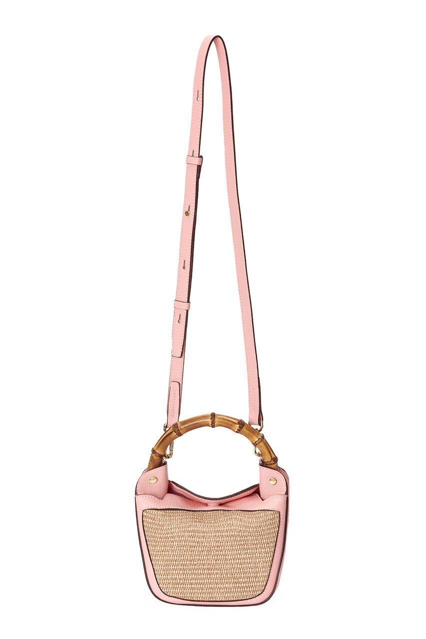 【アナイ/ANAYI】のIバンブーミニハンドバッグ 人気、トレンドファッション・服の通販 founy(ファニー) 　ファッション　Fashion　レディースファッション　Fashion for Women　バッグ　Bags　コンビ　Combo, Combination Style　マグネット　Magnet, Magnetic Closure　旅行　Travel　other-3|ID: prp329100003918580 ipo3291000000036107169