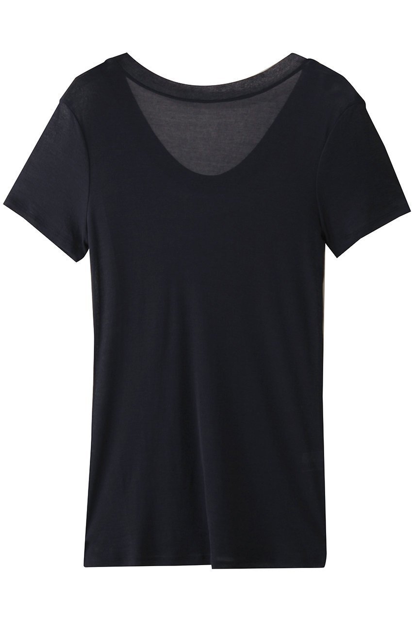 【カオス/Chaos】のパティTシャツ インテリア・キッズ・メンズ・レディースファッション・服の通販 founy(ファニー) 　ファッション　Fashion　レディースファッション　Fashion for Women　トップス・カットソー　Cut & Sew Tops　シャツ・ブラウス・オフィスカジュアル　Elegant Blouses & Button-Ups　ロングTシャツ・Tシャツ　Longline T-Shirts & Tees　カットソー・ベーシックTシャツ　Cut-and-Sewn Tops / Stretch Tees & Basics　コンパクト　Compact, Small Size　シアー　Sheer, See-Through　ショート　Short, Short Length　スリーブ　Sleeve, Long Sleeve / Short Sleeve　トレンド　Trend, Trending Now　再入荷　Restock / Back in Stock　半袖　Short Sleeve, Half Sleeve　長袖　Long Sleeve, Full Sleeve　ネイビー|ID: prp329100003918588 ipo3291000000032935833
