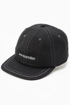 【アンドワンダー/and wander】の【UNISEX】127 cotton twill cap ブラック|ID: prp329100003918593 ipo3291000000032848102