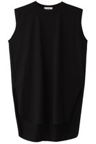 【エイトン/ATON】のSUPIMA AIR 12/- コットン ラウンドヘム タンクトップ ブラック|ID: prp329100003918596 ipo3291000000032796651