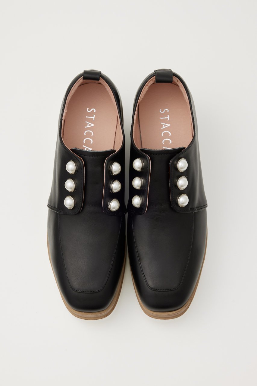 【スタッカート/STACCATO】のメイジーパールプラットフォーム 人気、トレンドファッション・服の通販 founy(ファニー) 　ファッション　Fashion　レディースファッション　WOMEN　ウッド　Wood　シューズ　Shoes　シルバー　Silver　パール　Pearl　モチーフ　Motif　エレガント 上品　Elegant　人気　Popularity　再入荷　Restock/Back In Stock/Re Arrival　厚底　Platforms　定番　Standard　軽量　Lightweight　other-3|ID: prp329100003918611 ipo3291000000031356148