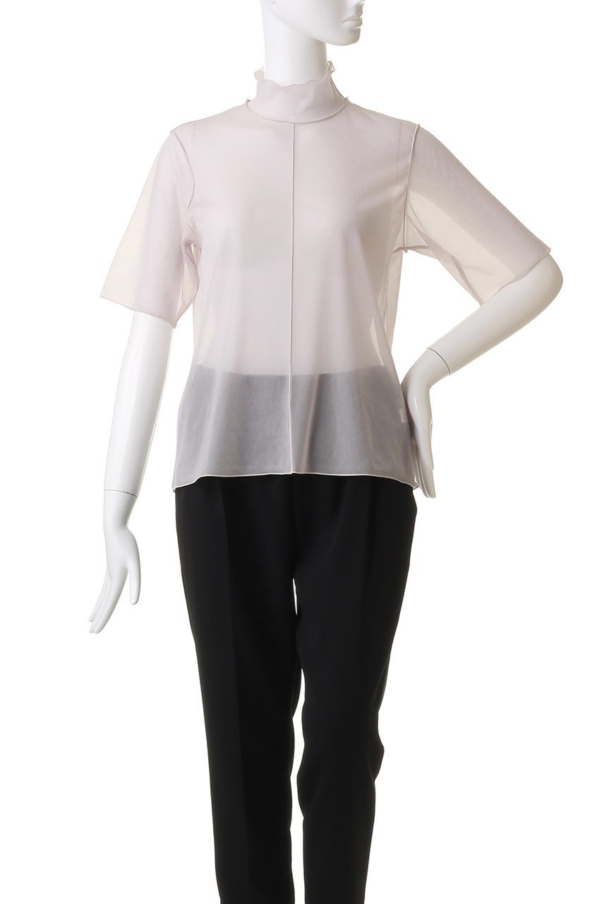 【ミディウミソリッド/MIDIUMISOLID】のmellow sheer h/slv inner インナー 人気、トレンドファッション・服の通販 founy(ファニー) 　ファッション　Fashion　レディースファッション　Fashion for Women　トップス・カットソー　Cut & Sew Tops　シャツ・ブラウス・オフィスカジュアル　Elegant Blouses & Button-Ups　ロングTシャツ・Tシャツ　Longline T-Shirts & Tees　カットソー・ベーシックTシャツ　Cut-and-Sewn Tops / Stretch Tees & Basics　インナー　Innerwear　キャミソール　Camisole, Spaghetti Strap Top　シアー　Sheer, See-Through　ショート　Short, Short Length　スリーブ　Sleeve, Long Sleeve / Short Sleeve　ベスト　Vest, Waistcoat　other-2|ID: prp329100003918653 ipo3291000000032835362