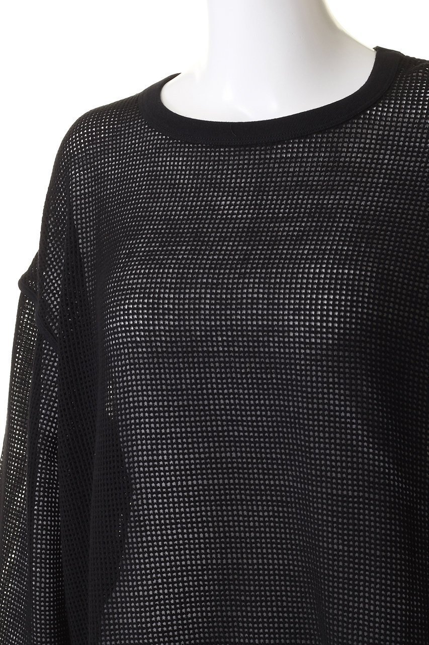 【ミディウミソリッド/MIDIUMISOLID】のround mesh PO プルオーバー 人気、トレンドファッション・服の通販 founy(ファニー) 　ファッション　Fashion　レディースファッション　WOMEN　トップス・カットソー　Tops/Tshirt　ニット　Knit Tops　プルオーバー　Pullover　パイピング　Piping　メッシュ　Mesh　other-5|ID: prp329100003918674 ipo3291000000031463476