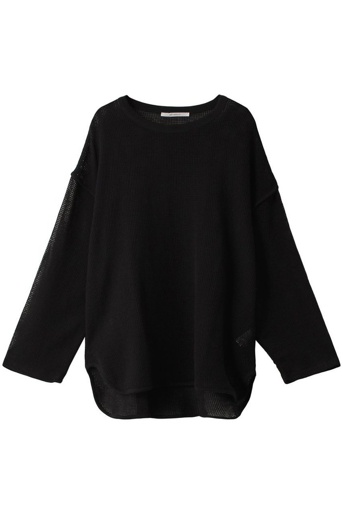 【ミディウミソリッド/MIDIUMISOLID】のround mesh PO プルオーバー インテリア・キッズ・メンズ・レディースファッション・服の通販 founy(ファニー) https://founy.com/ ファッション Fashion レディースファッション Fashion for Women トップス・カットソー Cut & Sew Tops ニット Knit Tops & Sweaters カジュアルプルオーバー・ニットトップス Pullovers & Knit Tops / Casual Pullovers パイピング Piping, Trim Design メッシュ Mesh, Net Fabric |ID: prp329100003918674 ipo3291000000036499764