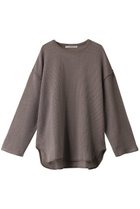 【ミディウミソリッド/MIDIUMISOLID】のround mesh PO プルオーバー gray|ID: prp329100003918674 ipo3291000000036499766