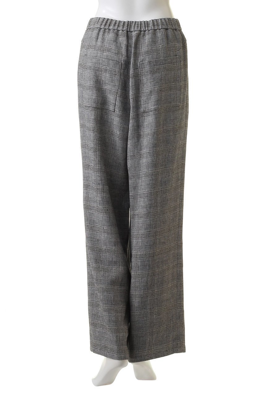 【オブリオ/AUBRIOT】のリッチェリグレンチェックリネン ワイド イージーパンツ 人気、トレンドファッション・服の通販 founy(ファニー) 　ファッション　Fashion　レディースファッション　Fashion for Women　パンツ　Pants & Trousers　チェック　Check, Plaid, Tartan　リネン　Linen, Linen Fabric　ワイド　Wide, Wide Fit　other-4|ID: prp329100003918675 ipo3291000000035693559