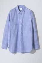 【コロン/:colon / MEN】の【MEN】Cotton Multi Stripe シャツ Blue x White|ID:prp329100003919939