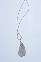 【デイジーリン/DAISY LIN】のNecklace “Art Deco Silver Tassel” シルバー|ID:prp329100003919944
