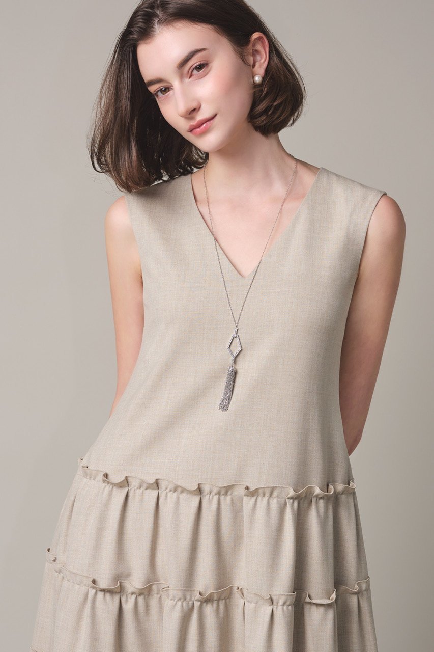 【デイジーリン/DAISY LIN】のNecklace “Art Deco Silver Tassel” 人気、トレンドファッション・服の通販 founy(ファニー) 　ファッション　Fashion　レディースファッション　Ladies' Fashion Online　ジュエリー　Jewelry　ネックレス　Necklaces　エレガント 上品　Elegant　シルバー　Silver　シンプル　Simple　ストーン　Stone　タッセル　Tassel　ネックレス　Necklace　モダン　Modern　モチーフ　Motif　ロング　Long　人気　Popularity　春　Spring　other-7|ID: prp329100003919944 ipo3291000000031463136