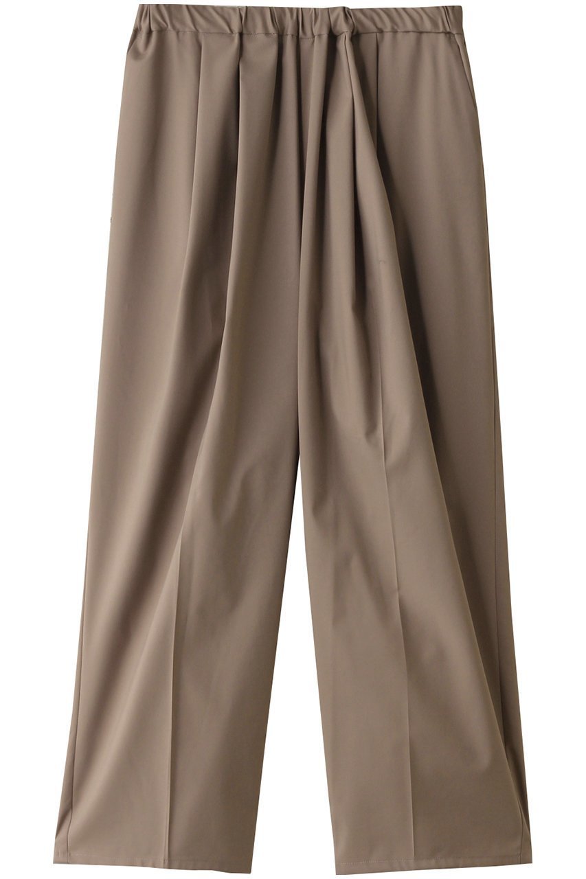 【ミディウミソリッド/MIDIUMISOLID】のeasy slacks パンツ インテリア・キッズ・メンズ・レディースファッション・服の通販 founy(ファニー) 　ファッション　Fashion　レディースファッション　Fashion for Women　パンツ　Pants & Trousers　ストレッチ　Stretch, Stretchy Fabric　スニーカー　Sneakers, Trainers　ワイド　Wide, Wide Fit　beige|ID: prp329100003919975 ipo3291000000035811694