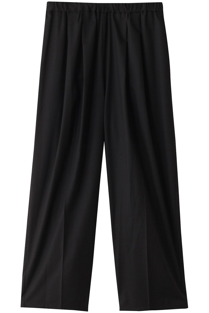 【ミディウミソリッド/MIDIUMISOLID】のeasy slacks パンツ インテリア・キッズ・メンズ・レディースファッション・服の通販 founy(ファニー) ファッション Fashion レディースファッション Fashion for Women パンツ Pants & Trousers ストレッチ Stretch, Stretchy Fabric スニーカー Sneakers, Trainers ワイド Wide, Wide Fit black|ID: prp329100003919975 ipo3291000000036542738