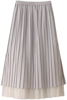 【ミディウミソリッド/MIDIUMISOLID】のtulle layered pleats SK スカート 人気、トレンドファッション・服の通販 founy(ファニー) ファッション Fashion レディースファッション WOMEN スカート Skirt ロングスカート Long Skirt おすすめ Recommend チュール Tulle プリーツ Pleats マニッシュ Mannish ロング Long NEW・新作・新着・新入荷 New Arrivals |ID:prp329100003919976