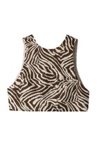 【ミディウミソリッド/MIDIUMISOLID】のzebra print bustier ビスチェ brown|ID:prp329100003919978