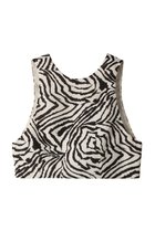 【ミディウミソリッド/MIDIUMISOLID】のzebra print bustier ビスチェ black|ID:prp329100003919978