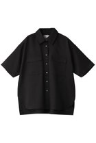 【ミディウミソリッド/MIDIUMISOLID】のlinen like relax shirt シャツ black|ID:prp329100003919979
