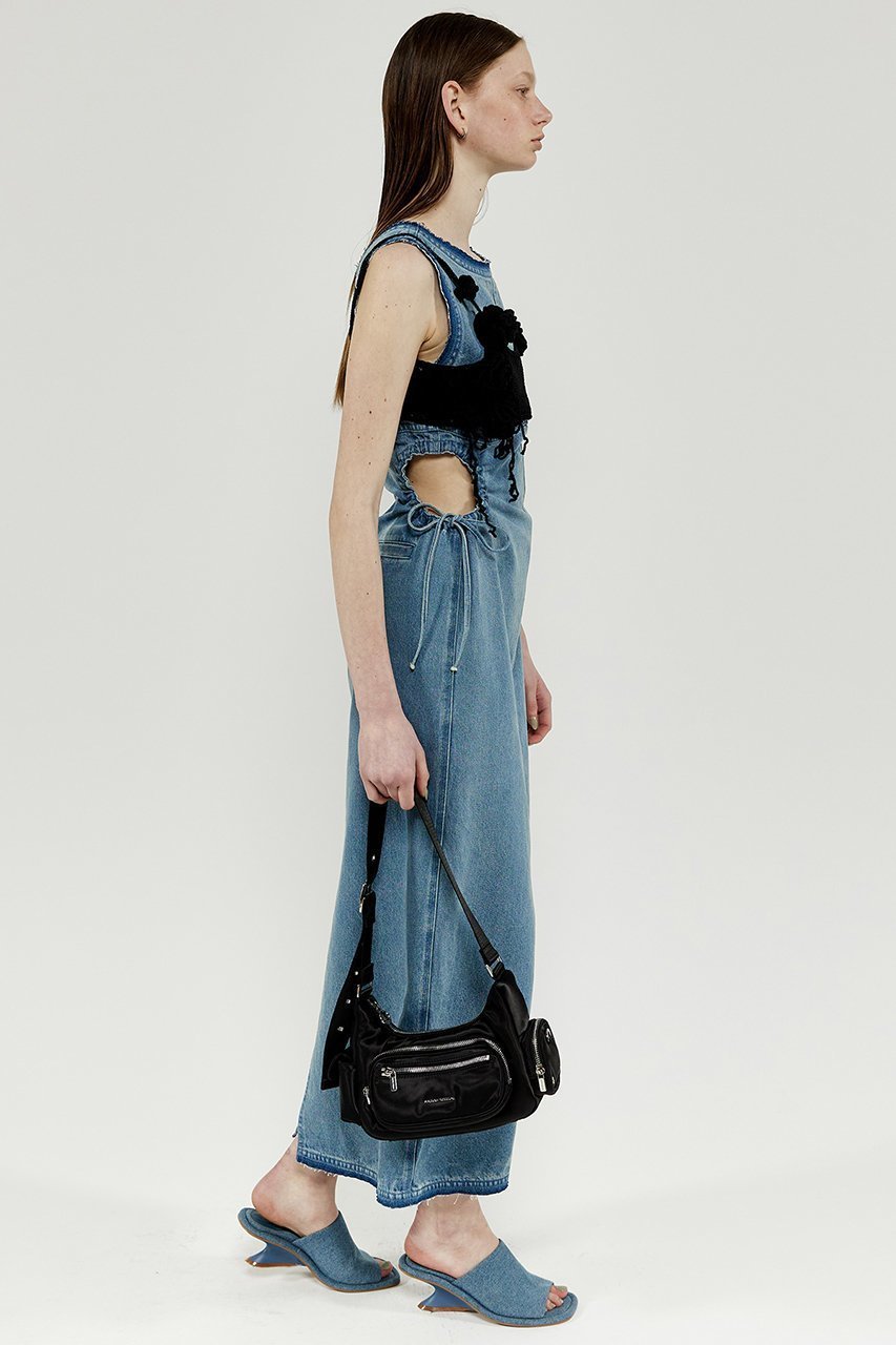 【メゾンスペシャル/MAISON SPECIAL】のDenim Dress/デニムワンピース 人気、トレンドファッション・服の通販 founy(ファニー) 　ファッション　Fashion　レディースファッション　Fashion for Women　ワンピース　Dresses　フォーマル・パーティードレス・結婚式用ドレス　Elegant & Casual Dresses　チュニック　Tunic Tops & Dresses　インナー　Innerwear　シャーリング　Shirring, Ruched　スリーブ　Sleeve, Long Sleeve / Short Sleeve　チュニック　Tunic, Long Top　デニム　Denim, Jeans Material　ロング　Long, Long-Length　夏　Summer　other-2|ID: prp329100003921171 ipo3291000000032899063