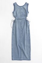 【メゾンスペシャル/MAISON SPECIAL】のDenim Dress/デニムワンピース 人気、トレンドファッション・服の通販 founy(ファニー) ファッション Fashion レディースファッション Fashion for Women ワンピース Dresses フォーマル・パーティードレス・結婚式用ドレス Elegant & Casual Dresses チュニック Tunic Tops & Dresses インナー Innerwear シャーリング Shirring, Ruched スリーブ Sleeve, Long Sleeve / Short Sleeve チュニック Tunic, Long Top デニム Denim, Jeans Material ロング Long, Long-Length 夏 Summer thumbnail BLU(ブルー)|ID: prp329100003921171 ipo3291000000036671628