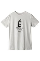【エリオポール/heliopole】のLOGO Tシャツ ライトグレー|ID:prp329100003921174