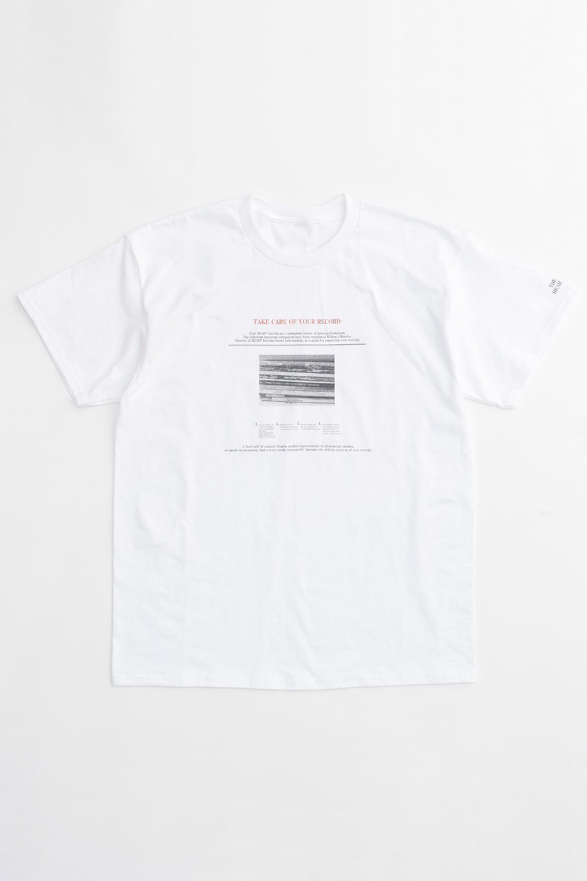 【メゾンスペシャル/MAISON SPECIAL】のRecord Photo Print T-shirt/Record PhotoプリントTシャツ インテリア・キッズ・メンズ・レディースファッション・服の通販 founy(ファニー) 　ファッション　Fashion　レディースファッション　Fashion for Women　トップス・カットソー　Cut & Sew Tops　シャツ・ブラウス・オフィスカジュアル　Elegant Blouses & Button-Ups　ロングTシャツ・Tシャツ　Longline T-Shirts & Tees　カットソー・ベーシックTシャツ　Cut-and-Sewn Tops / Stretch Tees & Basics　おすすめ　Recommended / Our Picks　グラフィック　Graphic, Graphic Design　ショート　Short, Short Length　スリーブ　Sleeve, Long Sleeve / Short Sleeve　プリント　Print, Printed Pattern　ボトム　Bottoms, Lower Wear　ロング　Long, Long-Length　WHT(ホワイト)|ID: prp329100003921176 ipo3291000000035792055