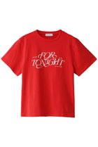 【メゾンスペシャル/MAISON SPECIAL】のFOR TONIGHT Logo T-shirt/FOR TONIGHTロゴTシャツ RED(レッド)|ID: prp329100003921178 ipo3291000000035672634