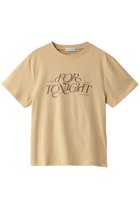 【メゾンスペシャル/MAISON SPECIAL】のFOR TONIGHT Logo T-shirt/FOR TONIGHTロゴTシャツ YEL(イエロー)|ID: prp329100003921178 ipo3291000000035672638