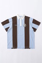 【メゾンスペシャル/MAISON SPECIAL】のOversize Rugby Shirt/オーバーラガーシャツ BLU(ブルー)|ID:prp329100003921181