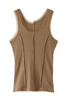 【メゾンスペシャル/MAISON SPECIAL】のTulle Piping 2way Tank Top/チュールパイピング2WAYタンクトップ BGE(ベージュ)|ID: prp329100003921183 ipo3291000000036985099