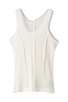【メゾンスペシャル/MAISON SPECIAL】のTulle Piping 2way Tank Top/チュールパイピング2WAYタンクトップ WHT(ホワイト)|ID: prp329100003921183 ipo3291000000036985107