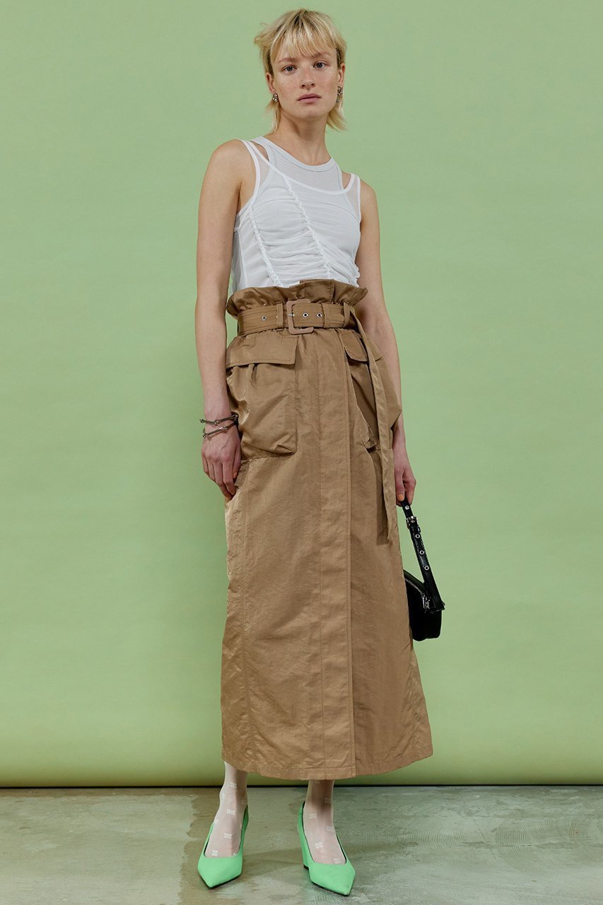 【メゾンスペシャル/MAISON SPECIAL】のSheer Drape layered Tank Top/シアードレープレイヤータンク 大人の最旬トレンドファッション＆コーディネート founy(ファウニー) 　ファッション　Fashion　レディースファッション　Fashion for Women　トップス・カットソー　Cut & Sew Tops　キャミソール&ノースリーブ　Camisoles & Sleeveless Tops　シャツ・ブラウス・オフィスカジュアル　Elegant Blouses & Button-Ups　ロングTシャツ・Tシャツ　Longline T-Shirts & Tees　カットソー・ベーシックTシャツ　Cut-and-Sewn Tops / Stretch Tees & Basics　キャミソール　Camisole, Spaghetti Strap Top　シアー　Sheer, See-Through　シャーリング　Shirring, Ruched　タンク　Tank Top, Sleeveless Top　other-4|ID: prp329100003921184 ipo3291000000036986029