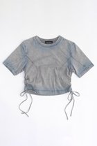 【メゾンスペシャル/MAISON SPECIAL】のChemical Wash Spray Trim Short Length T-shirt/ケミカルウォッシュスプレートリムショートTEE BLU(ブルー)|ID: prp329100003921185 ipo3291000000032939058