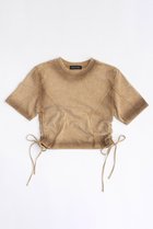 【メゾンスペシャル/MAISON SPECIAL】のChemical Wash Spray Trim Short Length T-shirt/ケミカルウォッシュスプレートリムショートTEE ORG(オレンジ)|ID: prp329100003921185 ipo3291000000032939067