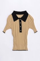 【メゾンスペシャル/MAISON SPECIAL】のKnit Polo Shirt/ニットポロシャツ BGE(ベージュ)|ID:prp329100003921188
