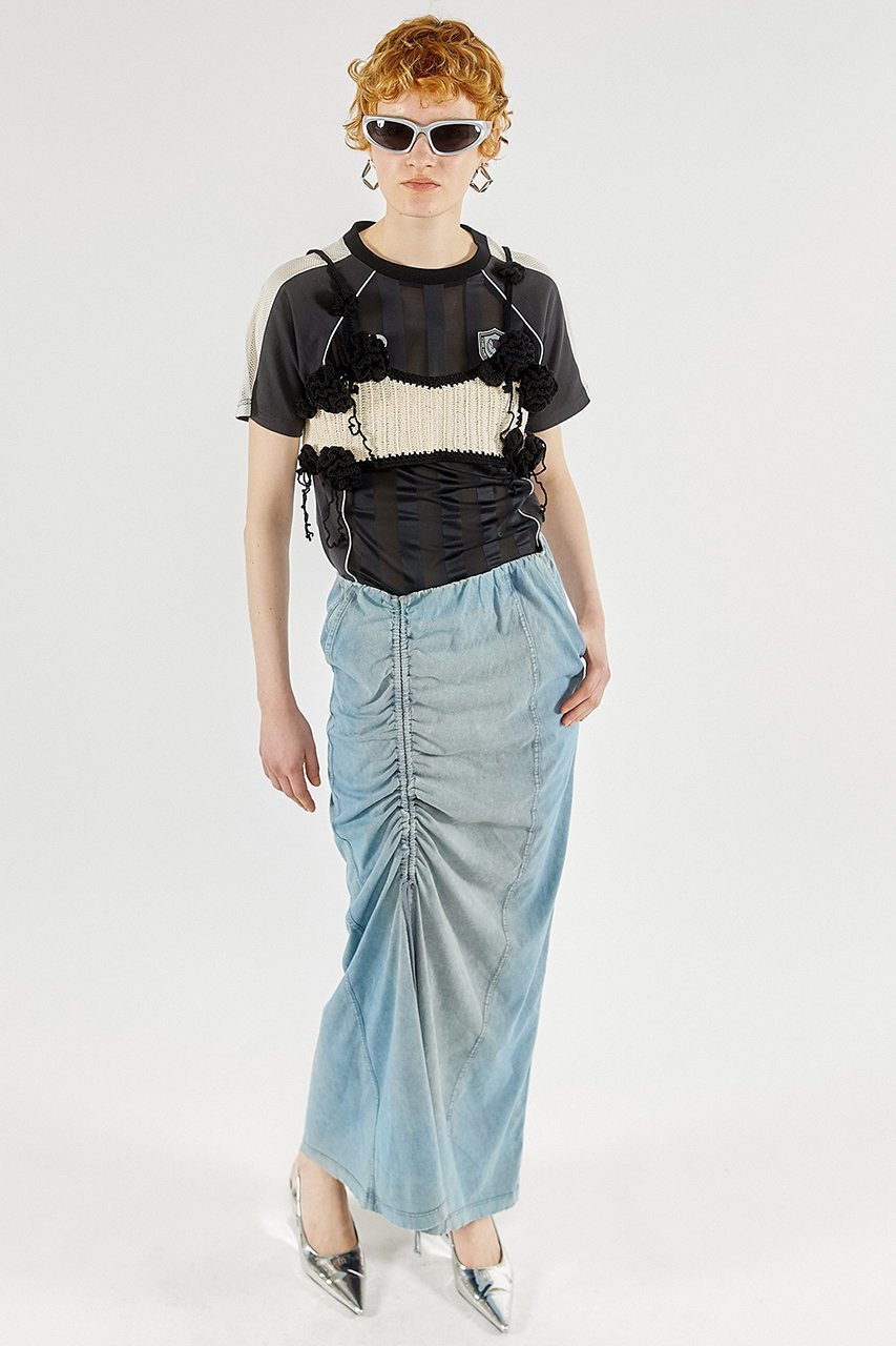 【メゾンスペシャル/MAISON SPECIAL】のFlower Pattern Motif Bustier/フラワーモチーフビスチェ 人気、トレンドファッション・服の通販 founy(ファニー) 　ファッション　Fashion　レディースファッション　Fashion for Women　トップス・カットソー　Cut & Sew Tops　キャミソール&ノースリーブ　Camisoles & Sleeveless Tops　シャツ・ブラウス・オフィスカジュアル　Elegant Blouses & Button-Ups　ビスチェ　Bustiers & Corset Tops / Layered Bustier Style　花柄・フラワープリント・モチーフ　Floral Prints & Motifs / Flower Pattern Tops　コンパクト　Compact, Small Size　ノースリーブ　Sleeveless, No-Sleeve　モチーフ　Motif, Design Theme　手編み　Hand-Knitted, Handmade Knit　other-2|ID: prp329100003921191 ipo3291000000032910329