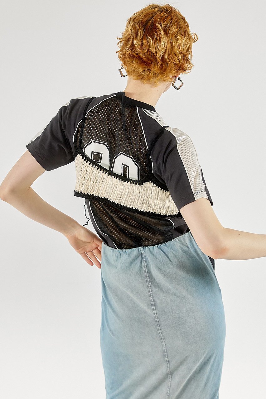 【メゾンスペシャル/MAISON SPECIAL】のFlower Pattern Motif Bustier/フラワーモチーフビスチェ 人気、トレンドファッション・服の通販 founy(ファニー) 　ファッション　Fashion　レディースファッション　Fashion for Women　トップス・カットソー　Cut & Sew Tops　キャミソール&ノースリーブ　Camisoles & Sleeveless Tops　シャツ・ブラウス・オフィスカジュアル　Elegant Blouses & Button-Ups　ビスチェ　Bustiers & Corset Tops / Layered Bustier Style　花柄・フラワープリント・モチーフ　Floral Prints & Motifs / Flower Pattern Tops　コンパクト　Compact, Small Size　ノースリーブ　Sleeveless, No-Sleeve　モチーフ　Motif, Design Theme　手編み　Hand-Knitted, Handmade Knit　other-3|ID: prp329100003921191 ipo3291000000032910332