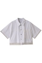 【メゾンスペシャル/MAISON SPECIAL】のSee-through Layered Tulle Shirt/シースルーレイヤードチュールシャツ WHT(ホワイト)|ID: prp329100003921195 ipo3291000000036400908