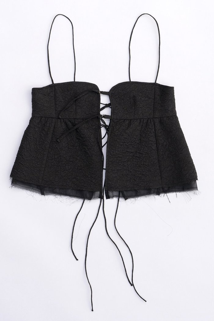 【メゾンスペシャル/MAISON SPECIAL】のFloating Jacquard Camisole Tops/フクレジャガードキャミトップ インテリア・キッズ・メンズ・レディースファッション・服の通販 founy(ファニー) https://founy.com/ ファッション Fashion レディースファッション WOMEN トップス・カットソー Tops/Tshirt キャミソール / ノースリーブ No Sleeves シャツ/ブラウス Shirts/Blouses おすすめ Recommend シンプル Simple セットアップ Set Up ノースリーブ No Sleeve リボン Ribbon 夏 Summer |ID: prp329100003921196 ipo3291000000025881725