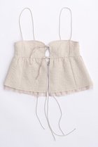 【メゾンスペシャル/MAISON SPECIAL】のFloating Jacquard Camisole Tops/フクレジャガードキャミトップ WHT(ホワイト)|ID: prp329100003921196 ipo3291000000036740467