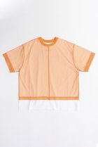 【メゾンスペシャル/MAISON SPECIAL】のLayered Tulle T-shirt/レイヤードチュールTシャツ ORG(オレンジ)|ID: prp329100003921197 ipo3291000000025881733