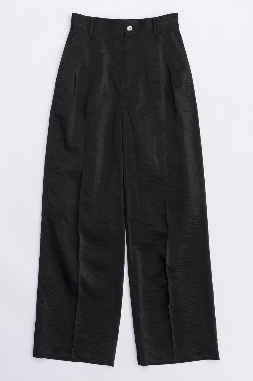 【メゾンスペシャル/MAISON SPECIAL】のWashable Chambray Easy Pants/ウォッシャブルシャンブレーイージーパンツ インテリア・キッズ・メンズ・レディースファッション・服の通販 founy(ファウニー) 　ファッション　Fashion　レディースファッション　Fashion for Women　パンツ　Pants & Trousers　ウォッシャブル　Machine Washable　シャンブレー　Chambray, Denim-Like Fabric　ジャケット　Jacket, Outerwear　スピンドル　Spindle, Drawcord　セットアップ　Set-Up, Coordinated Outfit　ループ　Loop, Loop Knit　夏　Summer　BLK(ブラック)|ID: prp329100003921205 ipo3291000000036867450