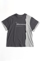 【メゾンスペシャル/MAISON SPECIAL】のMicroscopic T-shirt/MicroscopicTシャツ C.GRY(チャコールグレー)|ID:prp329100003921206