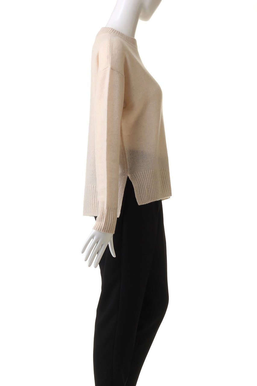 【スリー ドッツ/three dots】のカシミヤロングスリーブトップス 人気、トレンドファッション・服の通販 founy(ファニー) 　ファッション　Fashion　レディースファッション　Fashion for Women　トップス・カットソー　Cut & Sew Tops　ニット　Knit Tops & Sweaters　カジュアルプルオーバー・ニットトップス　Pullovers & Knit Tops / Casual Pullovers　シンプル　Simple, Minimal　スリット　Slit, Slit Detail　other-3|ID: prp329100003921216 ipo3291000000032947368