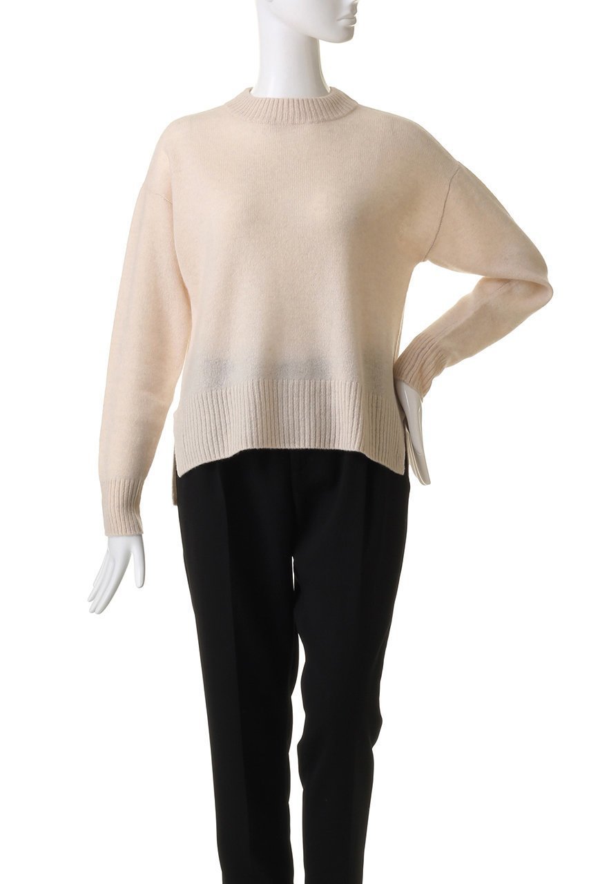 【スリー ドッツ/three dots】のカシミヤロングスリーブトップス 人気、トレンドファッション・服の通販 founy(ファニー) 　ファッション　Fashion　レディースファッション　Fashion for Women　トップス・カットソー　Cut & Sew Tops　ニット　Knit Tops & Sweaters　カジュアルプルオーバー・ニットトップス　Pullovers & Knit Tops / Casual Pullovers　シンプル　Simple, Minimal　スリット　Slit, Slit Detail　other-2|ID: prp329100003921216 ipo3291000000035624017