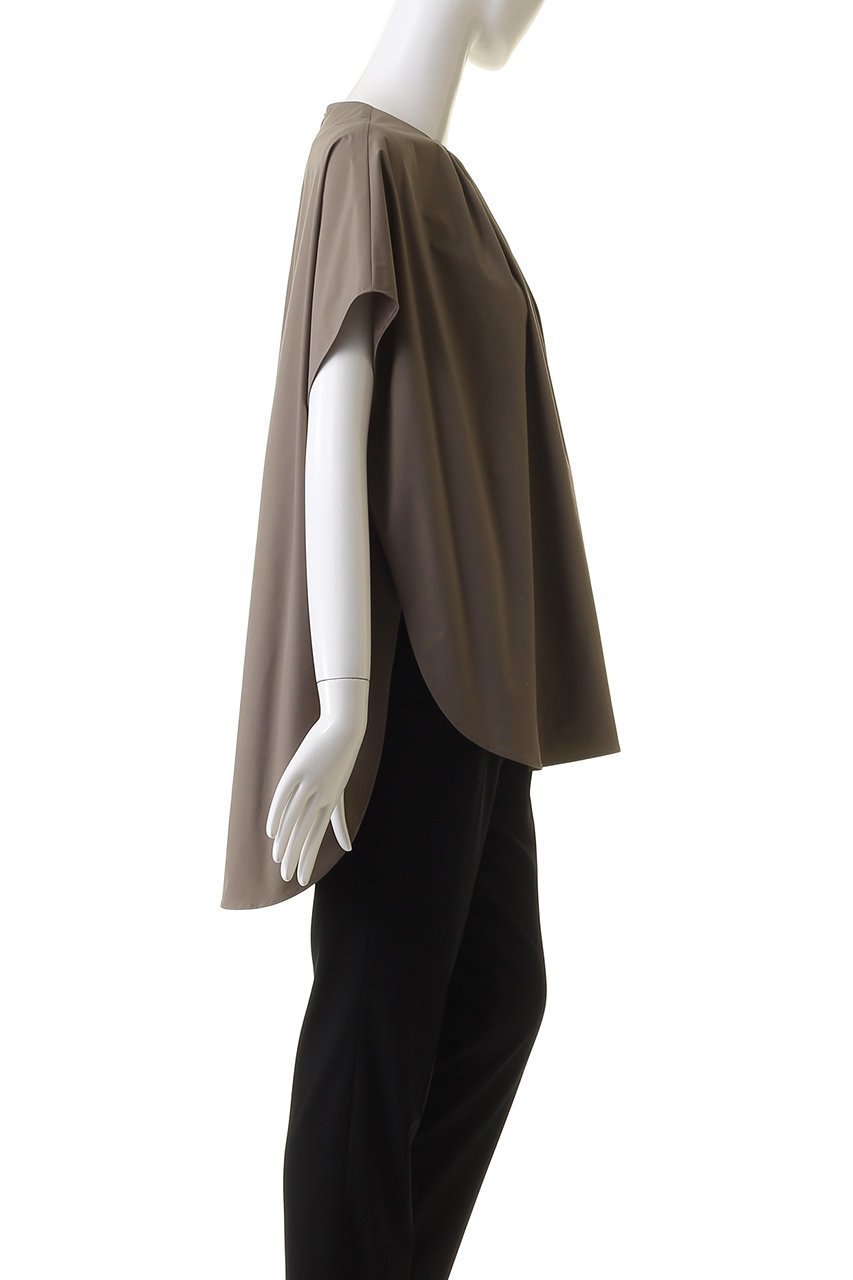 【ル フィル/LE PHIL】のSOLOTEXブロードギャザーブラウス 人気、トレンドファッション・服の通販 founy(ファニー) 　ファッション　Fashion　レディースファッション　WOMEN　トップス・カットソー　Tops/Tshirt　シャツ/ブラウス　Shirts/Blouses　おすすめ　Recommend　ギャザー　Gather　クッション　Cushion　ショート　Short　シンプル　Simple　ストレッチ　Stretch　スリーブ　Sleeve　モダン　Modern　リラックス　Relax　other-3|ID: prp329100003921217 ipo3291000000031263534