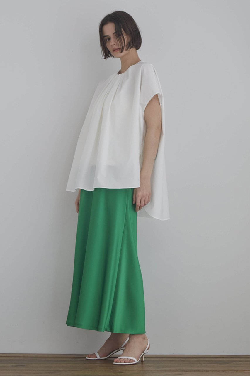 【ル フィル/LE PHIL】のSOLOTEXブロードギャザーブラウス 人気、トレンドファッション・服の通販 founy(ファニー) 　ファッション　Fashion　レディースファッション　WOMEN　トップス・カットソー　Tops/Tshirt　シャツ/ブラウス　Shirts/Blouses　おすすめ　Recommend　ギャザー　Gather　クッション　Cushion　ショート　Short　シンプル　Simple　ストレッチ　Stretch　スリーブ　Sleeve　モダン　Modern　リラックス　Relax　other-6|ID: prp329100003921217 ipo3291000000031328715